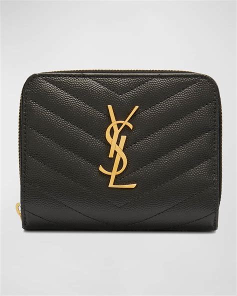 ysl engraving wallet|ysl wallet neiman marcus.